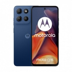 Motorola moto g15 17.1 cm (6.72") Dual SIM Android 15 4G USB Type-C 8 GB 256 GB 5200 mAh Navy