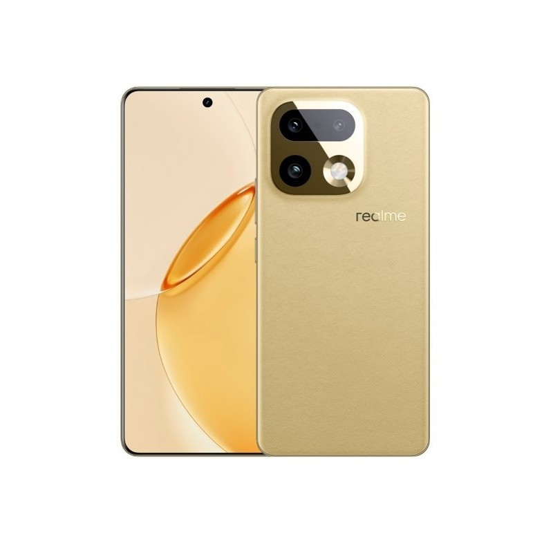Realme 16 Pro+ 5G 17,27 cm (6.8") Dual SIM Android 16 USB Type-C 12 GB 512 GB 7000 mAh Gold