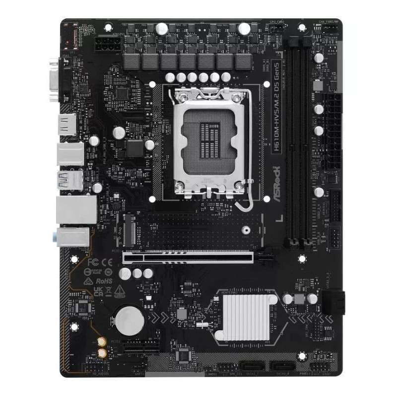 Płyta główna Asrock H610M-HVS/M.2 D5 GEN5