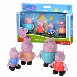PlayBIG BLOXX Brick Set Peppa Pig Family 4 Figures