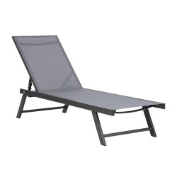 Lamamistool ARIO 59,5x190xH32-96cm, tumehall