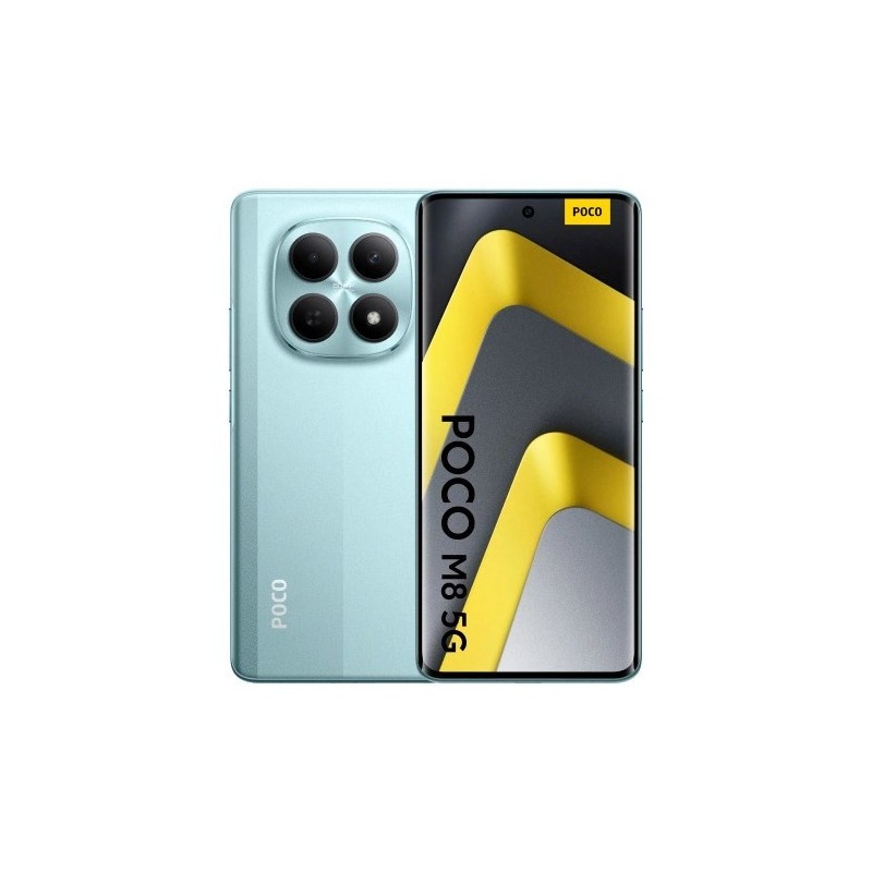 POCO M8 5G 17.2 cm (6.77") Hybrid Dual SIM USB Type-C 8 GB 256 GB 5520 mAh green