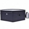 Каркасное джакузи Aegean Eco Foam Black Rattan, 4-6 персон