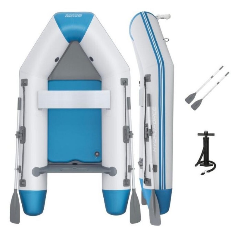 Надувная двухместная лодка Bestway Sportboot-Set Caspian, 230x130x33 cm, 65046