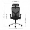 Fotel obrotowy Manager 3.3 Black