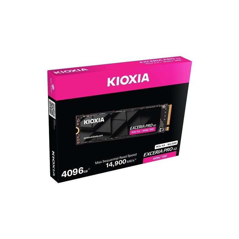 Kioxia Exceria PRO G2 4 TB M.2 PCI Express 5.0 NVMe BiCS FLASH TLC