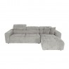 Corner sofa BELISMA RC, grey