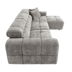 Corner sofa BELISMA RC, grey