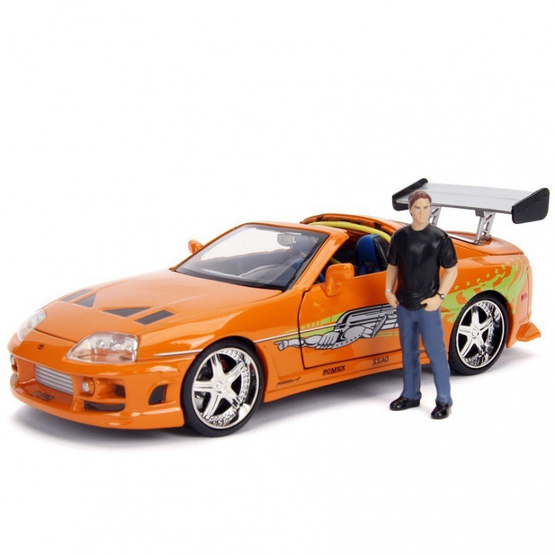 Jazwares Jada Fast & Furious 1 24 Diecast Toyota Supra Vehicle- Multicolor  : : Toys & Games