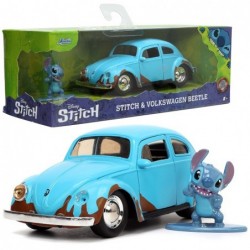 Фигурка JADA Disney Volkswagen Beetle Stitch 1:32 Lilo car