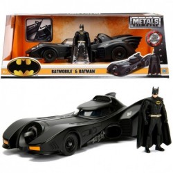 JADA Batman Batmobile Car Action Figure 1989 1:24