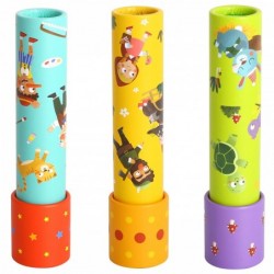 WOOPIE GREEN Kaleidoscope Colorful Spotting Scope for Children Fairy Tale Characters Animals 1 pc.