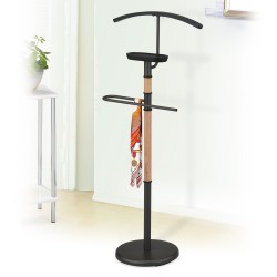 Suit stand FOREST 45x28xH110cm,  black natural
