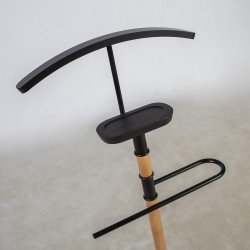 Suit stand FOREST 45x28xH110cm,  black natural