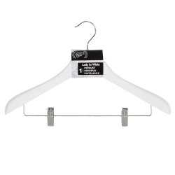 Cloth hanger for coat LADY IN WHITE