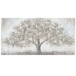 Oil painting 70x140cm, big tree