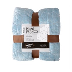 Plaid FRANCO 130x160cm, blue