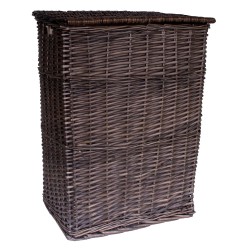Laundry basket MAX 45x33xH59cm, dark brown