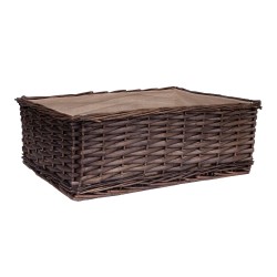 Basket MAX 48x34xH16cm, dark brown
