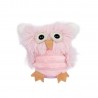 Owl HUGO, H15cm, pink