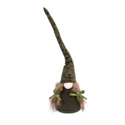 Trollimemm LENNY, rohelise mütsiga, H32cm