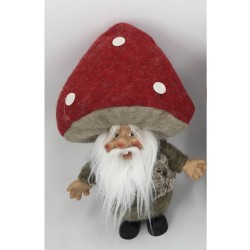 Mushroom dad MUSHI, H31cm, red