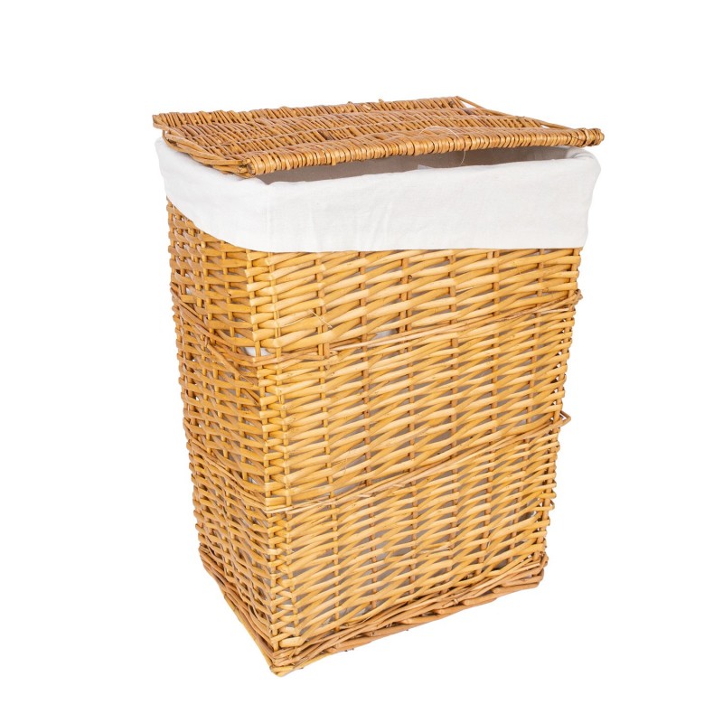 Laundry basket MAX 38x27xH52cm, light brown