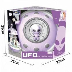 WOOPIE Shop Ice Cream Shop Confectionery 3in1 Backpack UFO Projector