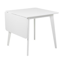 Dining table ROXBY, 80 120x80xH76cm, white