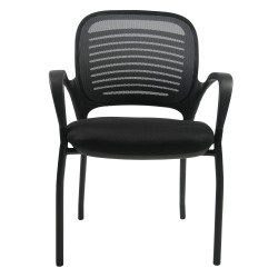 Guest chair TORINO grey black