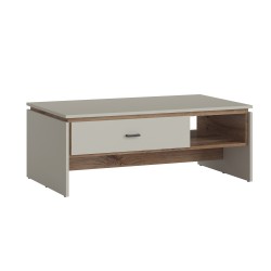 Coffee table RIVERO 110x64xH43cm, oak grey