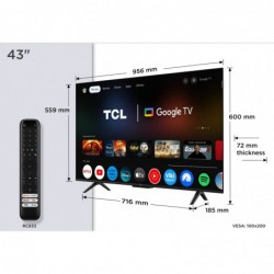 TCL P7K 43P7K TV 109.2 cm...