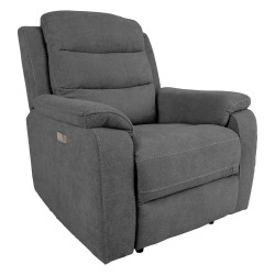 Recliner armchair MIMI, grey