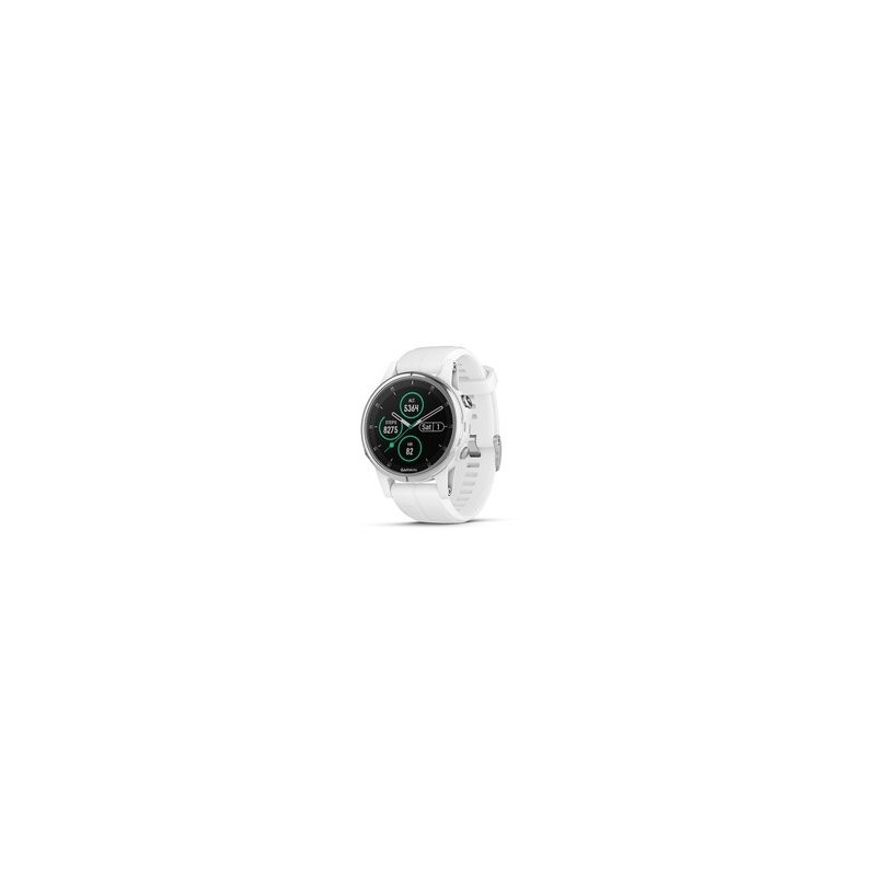 fenix 5S Plus,Sapphire,White w/White Band,GPS Watch,EMEA