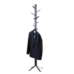 Coat rack VINSON 50x50xH181cm, black