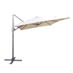 Parasol ROMA 3x2,4m beige