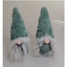 Santa wife GREENY, light green, H19cm