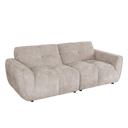 Diivan DAMALI 3-kohaline 224x96xH81cm, helepruun