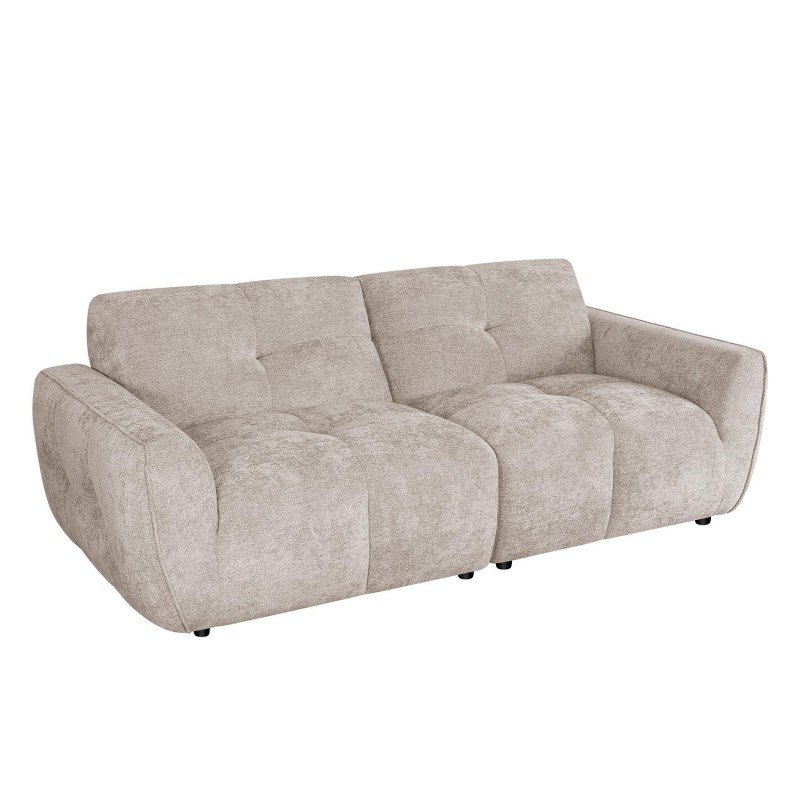 Diivan DAMALI 3-kohaline 224x96xH81cm, helepruun