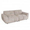 Diivan DAMALI 3-kohaline 224x96xH81cm, helepruun