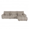 Corner sofa BARBARA RC, light brown