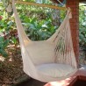 Swing chair LAZY white