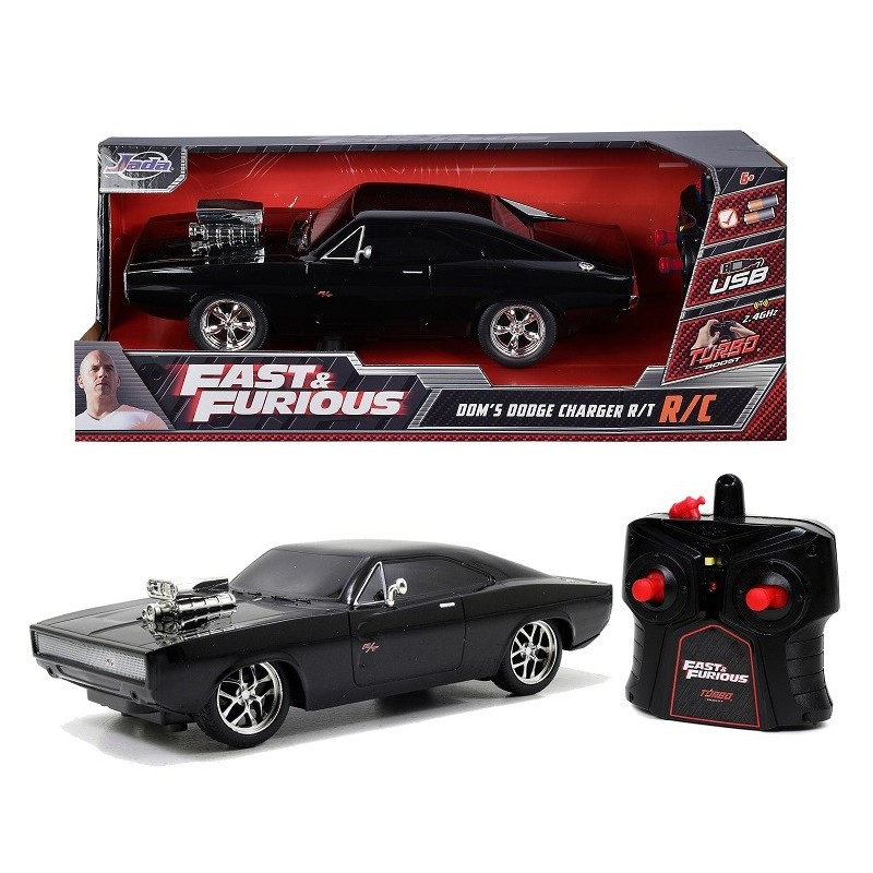 JADA Fast and Furious Dodge Charger 1970 RC Car
