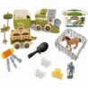 WOOPIE Construction Kit for Assembling Harvester Stable Figures + Horse