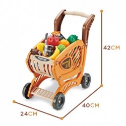 WOOPIE Children's Shopping Cart Movable Parts + 42 Accessory