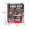 WOOPIE Large Workshop with Tools for Kids DIY Kit Drill Saw Hammer 50 el.