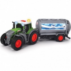 Dickie Farm Fendt tractor with milk trailer 26cm