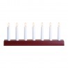 Advent candle IDA H15cm, red
