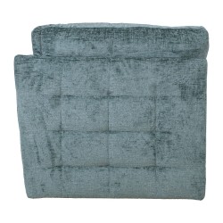 Modular sofa SAMOA 1-seater corner section, ocean green