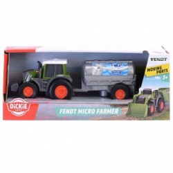 Dickie Farm Fendt traktorimasin koos piimapaagiga 18cm